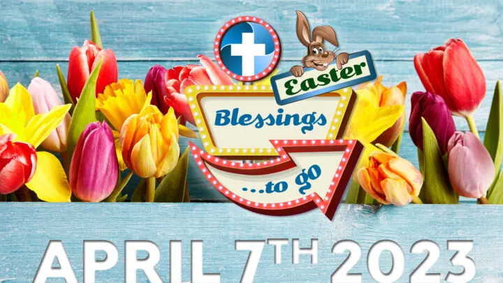 Easter blessings to go flyer